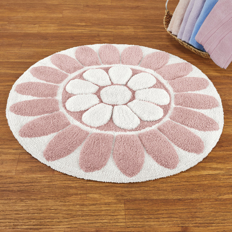 Dakota Fields Carmisha Floral Bath Mat Wayfair